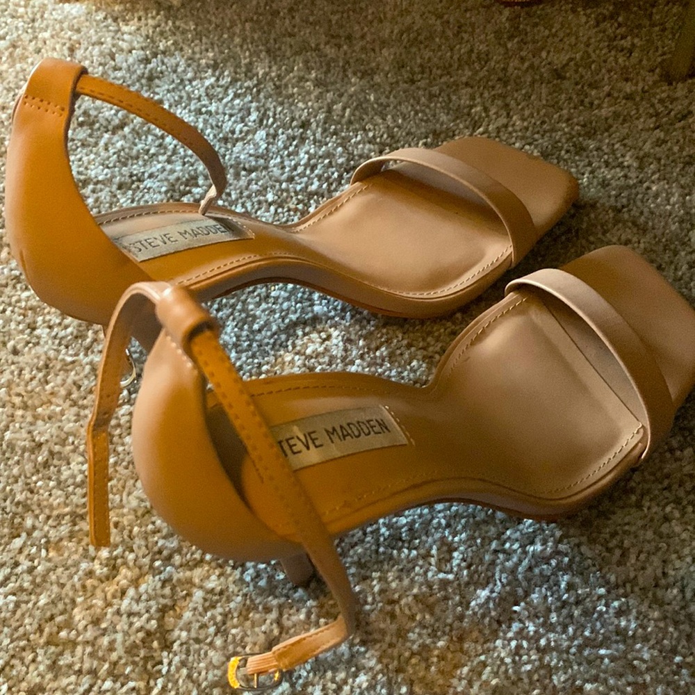 Nude strappy sandals